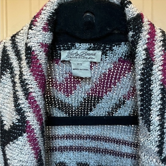 Lucky Brand Long Cardigan EUC!!! - Picture 3 of 3